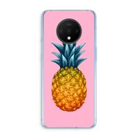 Grote ananas: OnePlus 7T Transparant Hoesje