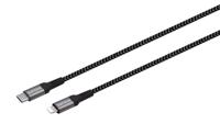 USB-kabel 3.0 USB-C naar Lightning Lengte: 2 meter Premium Nylon - thumbnail