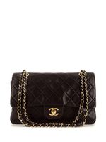 CHANEL Pre-Owned sac porté épaule Double Flap (1995) - Marron - thumbnail