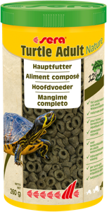 Sera Turtle Adult Nature Compleetvoer 1000ml - Duurzaam & Zonder Toevoegingen voor Volwassen Schildpadden