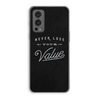 Never lose your value: OnePlus Nord 2 5G Transparant Hoesje