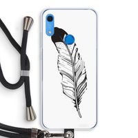 Pluim: Huawei Y6s Transparant Hoesje met koord
