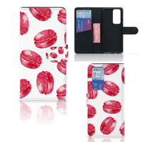 OPPO Find X3 Neo 5G Book Cover Pink Macarons