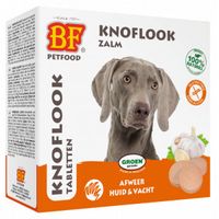 BF Petfood Vlo & Teek tabletten met knoflook en zalmsmaak 3 x 55 stuks - thumbnail