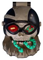 Rover Robin Plastic Model Kit Overtakes Skull Rider