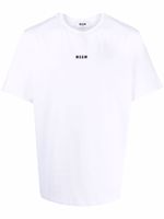 MSGM t-shirt à logo imprimé - Blanc - thumbnail