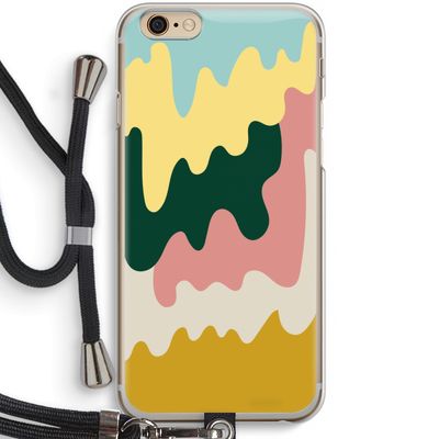 Baar B: iPhone 6 / 6S Transparant Hoesje met koord