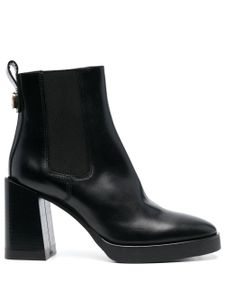 Furla bottines chelsea Greta 90 mm en cuir - Noir