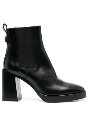 Furla bottines chelsea Greta 90 mm en cuir - Noir