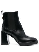 Furla bottines chelsea Greta 90 mm en cuir - Noir