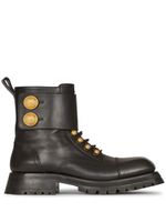 Balmain bottines Ranger Army - Noir - thumbnail