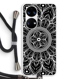 Roses Are Red: Huawei P50 Transparant Hoesje met koord