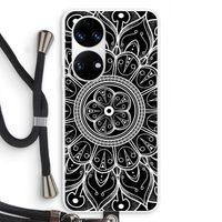 Roses Are Red: Huawei P50 Transparant Hoesje met koord