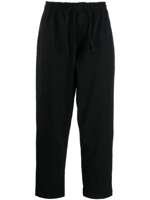 YMC pantalon à lien de resserrage - Noir