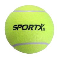 SportX Grote Tennisbal - D13 cm - geel - speelgoedbal