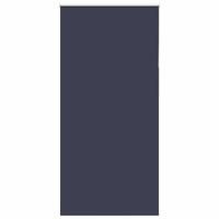 VidaXL Rolgordijn verduisterend 110x230 cm stofbreedte 105,7 cm blauw