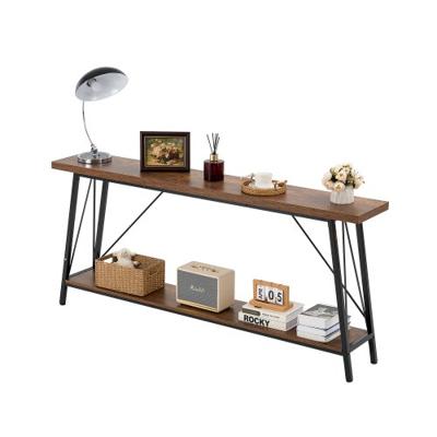 VEVOR Smalle Consoletafel Entreetafel 2-Tier Bijzettafel Woonkamer