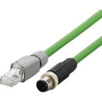 ifm Electronic E12204 Verbindingskabel Aantal polen (sensoren): 4 Stekker, recht 10 m 1 stuk(s)