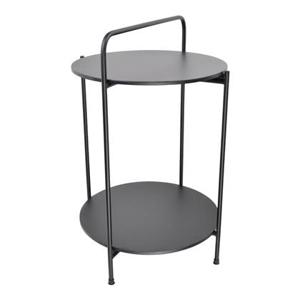 LOFT42 Fold Bijzettafel - Metaal - Mat Zwart - 68x45x45