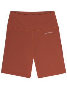 Sporty & Rich short cycliste à logo imprimé - Rouge