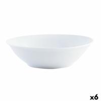 Saladekom Quid Basic Keramisch Wit (23 cm) (6 Stuks)