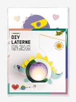 DIY-lantaarn SUPER DINOS FOLIA groen