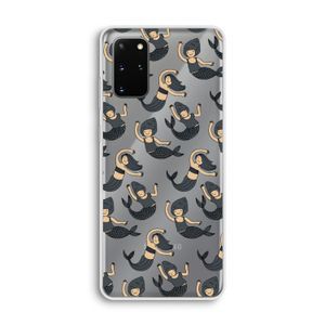 Zeemeermin: Samsung Galaxy S20 Plus Transparant Hoesje