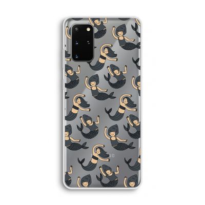 Zeemeermin: Samsung Galaxy S20 Plus Transparant Hoesje