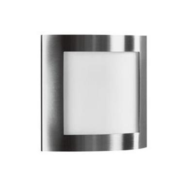 Albert Buitenlamp RVS wandHemisphere 27cm - 696193
