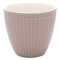 GreenGate Beker (Latte Cup) Alice hazelnut bruin 300ml Ø 10cm