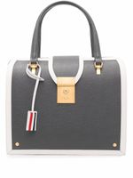 Thom Browne sac cabas Mrs. Thom à bords contrastants - Gris - thumbnail