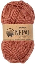 Drops Nepal Uni Colour 8914 Rode Klei