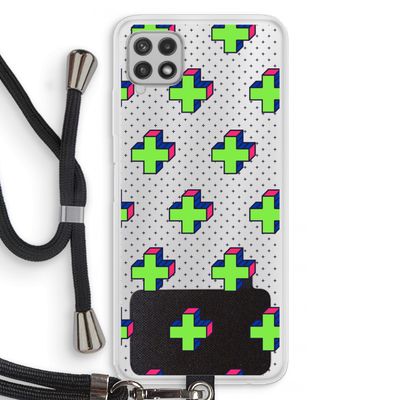 8-bit N°10: Samsung Galaxy A22 4G Transparant Hoesje met koord