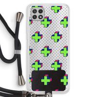8-bit N°10: Samsung Galaxy A22 4G Transparant Hoesje met koord