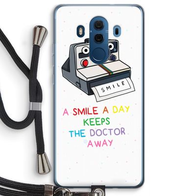 Smile: Huawei Mate 10 Pro Transparant Hoesje met koord