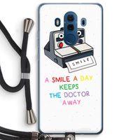 Smile: Huawei Mate 10 Pro Transparant Hoesje met koord Smile: Huawei Mate 10 Pro Transparant Hoesje met koord
