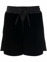 Miu Miu short à taille haute - Noir - thumbnail