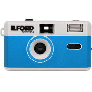 Ilford Sprite 35-II Compacte camera (film) 35 mm Blauw, Zilver