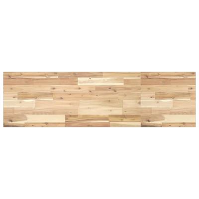 Wastafelblad 140x40x2 cm onbehandeld massief acaciahout