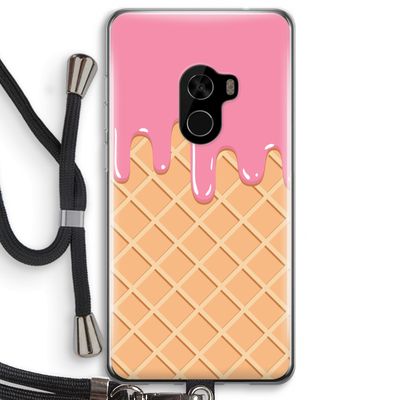 Ice cream: Xiaomi Mi Mix 2 Transparant Hoesje met koord