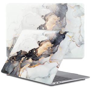 Lunso MacBook Pro 16 inch M1/M2 (2021-2023) cover hoes - case - Marble Magnus