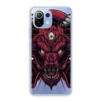Hell Hound and Serpents: Xiaomi Mi 11 Lite Transparant Hoesje