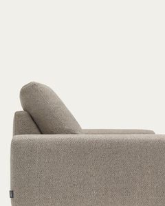 Kave Home Noa Loungesofa-stoel 3 zitplaats(en) Beige