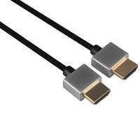 Ultradunne HDMI 2.0 kabel 2 meter zwart