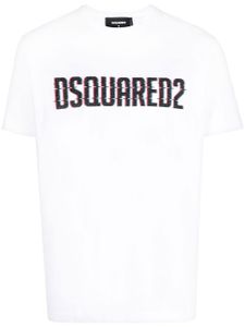 DSQUARED2 t-shirt à logo imprimé - Blanc