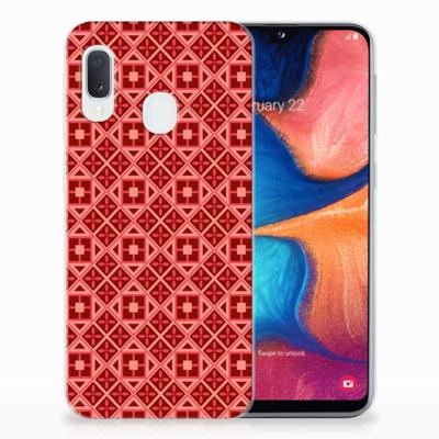 Samsung Galaxy A20e | TPU bumper | Batik Rood