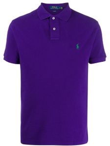 Polo Ralph Lauren polo à logo brodé - Violet