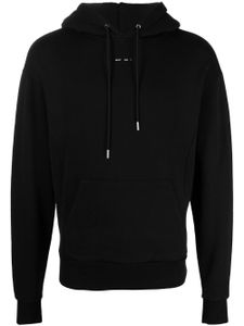 HELIOT EMIL hoodie à logo poitrine - Noir