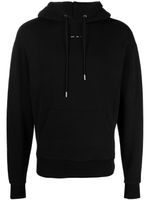 HELIOT EMIL hoodie à logo poitrine - Noir