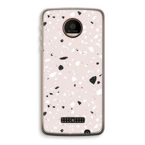 Terrazzo N°20: Motorola Moto Z Force Transparant Hoesje